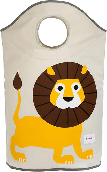 1X 3 SPROUTS LAUNDRY HAMPER LION | NURSERY STORAGE