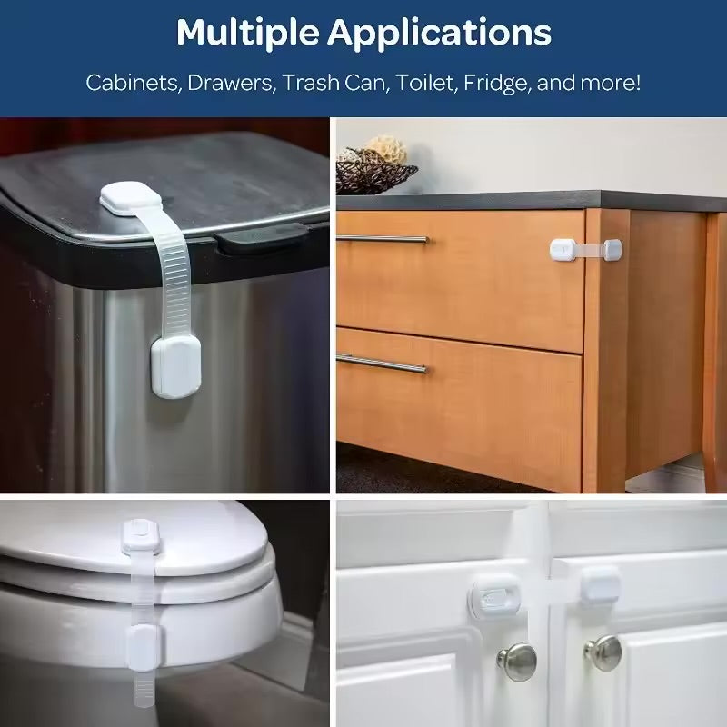 Baby & Child Safety | Adhesive Cabinet Locks