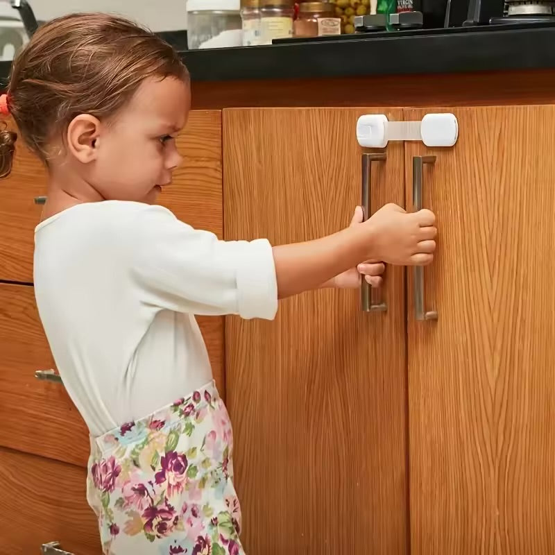 Baby & Child Safety | Adhesive Cabinet Locks