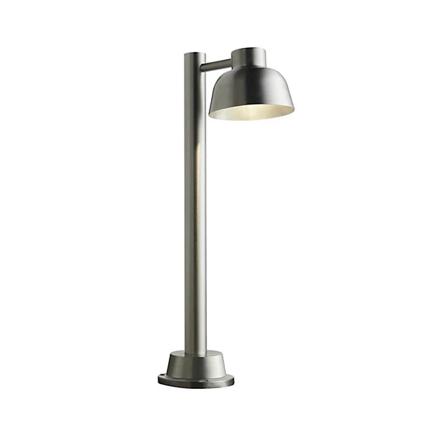 1X MAXWELL STAINLESS STEEL & BRUSHED ALUMINIUM IP44 OUTDOOR 60CM LED POST LIGHT