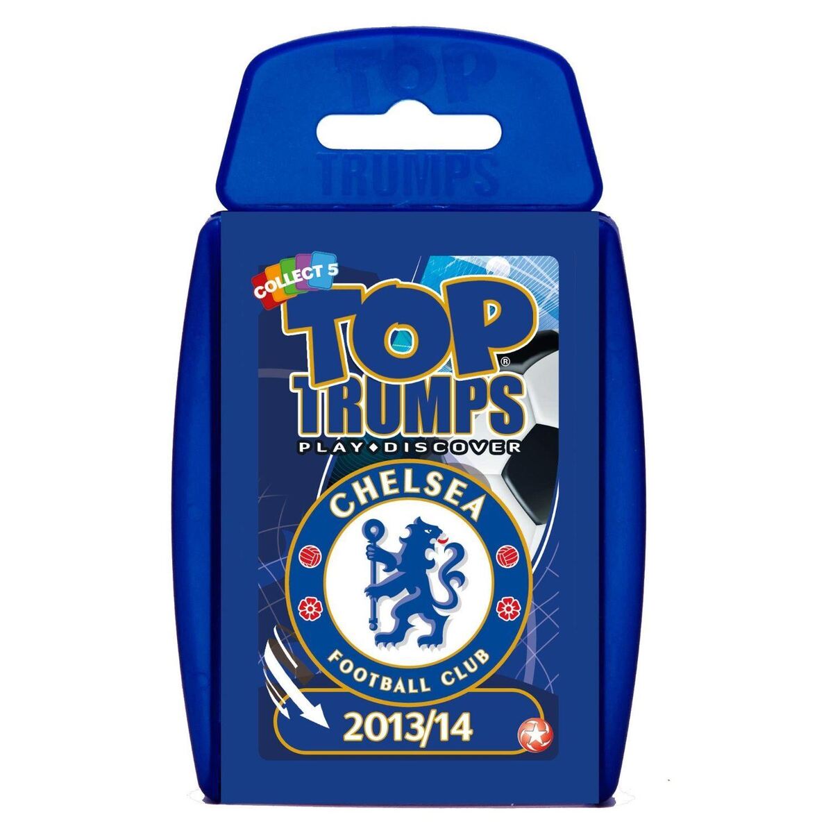 1X PACK OF TOP TRUMPS CHELSEA FC 2013/2014 COLLECTIBLE TRADING CARD DECK